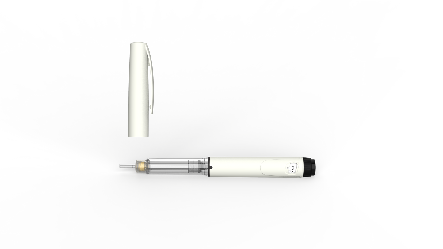 Reusable plastic Insulin Pen for diabetes