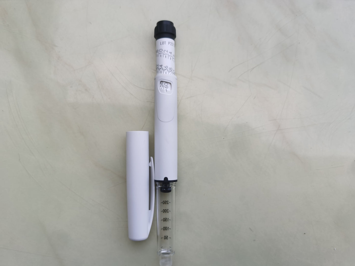 Wiederverwendbarer Insulin-Pen aus Kunststoff für Diabetiker 