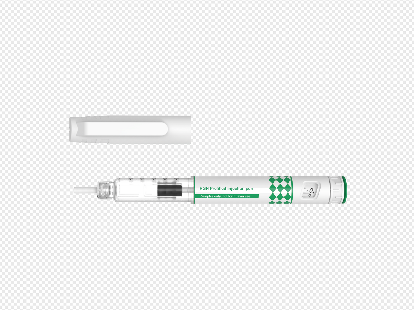 Einweg-HGH-Pen für 3-ml-Glaskartusche