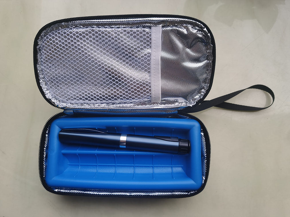 Étui de voyage refroidisseur pour stylo à insuline