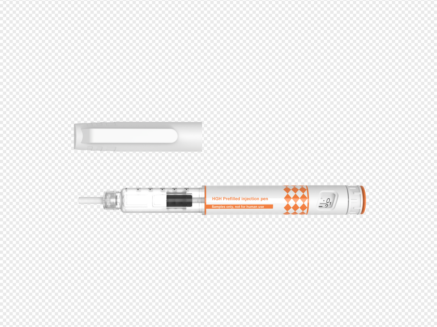 Einweg-HGH-Pen für 3-ml-Glaskartusche