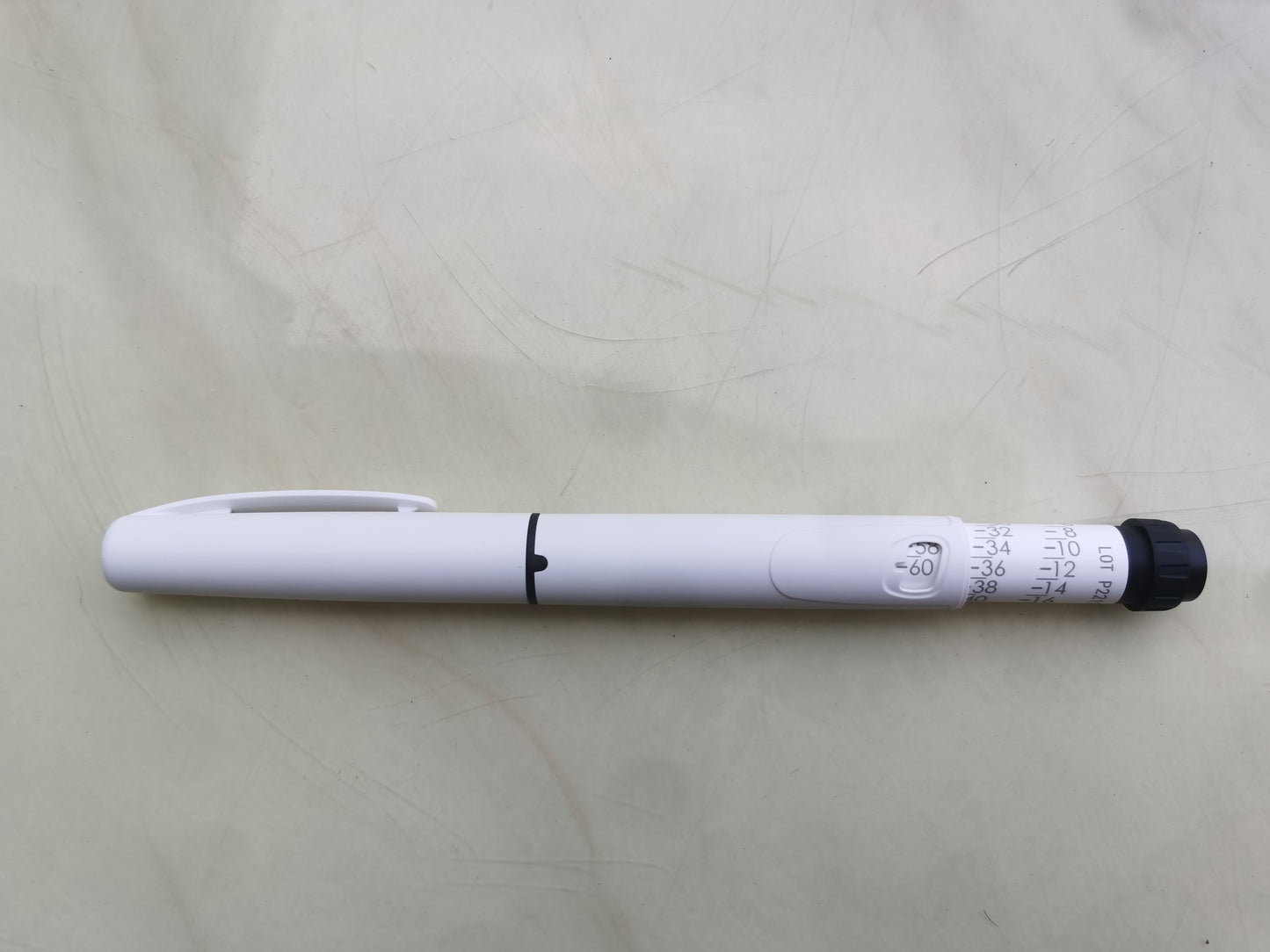 Reusable plastic Insulin Pen for diabetes