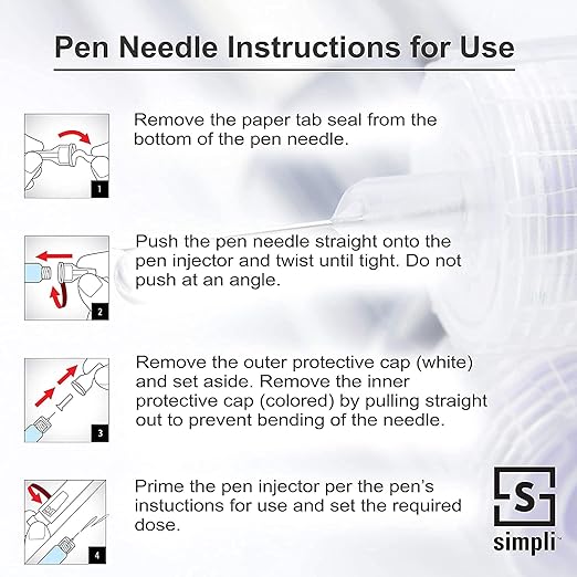 Aiguilles pour stylos d’injection