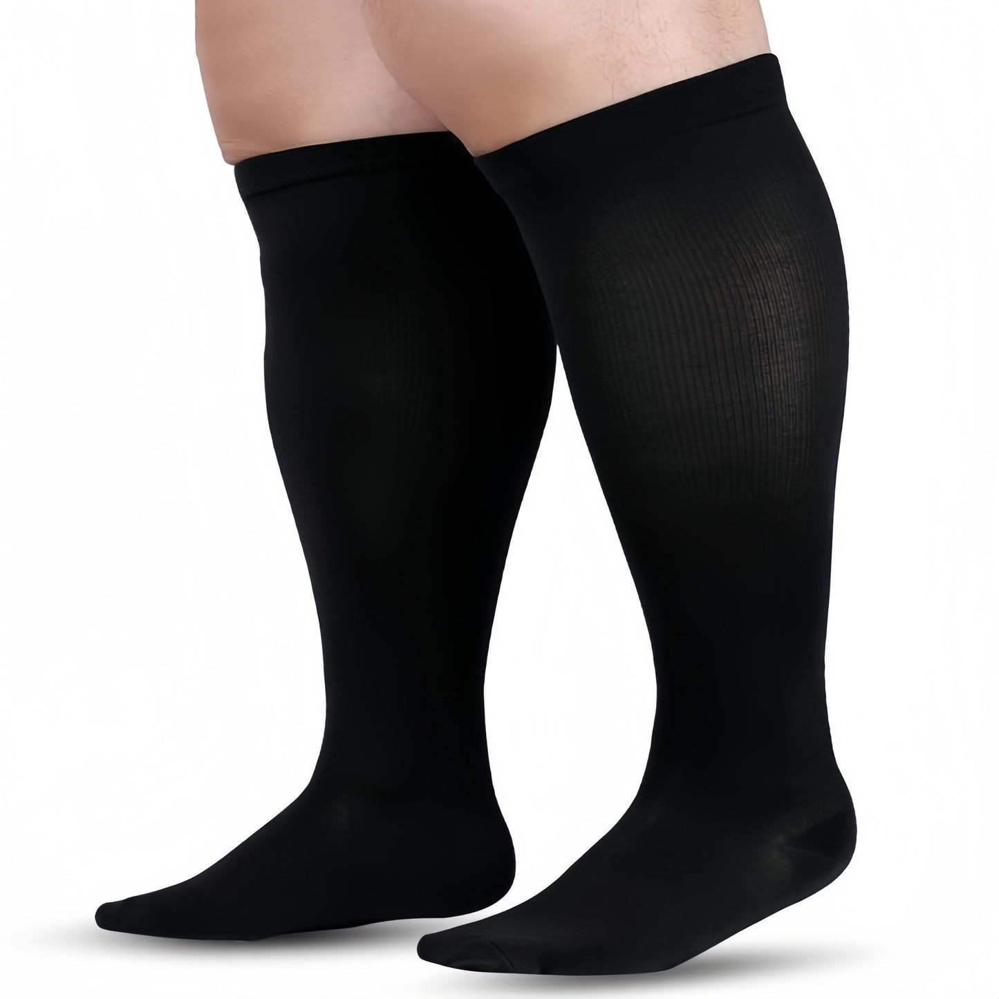 Chaussettes de compression grande taille 20-30 mmHg 3 paires