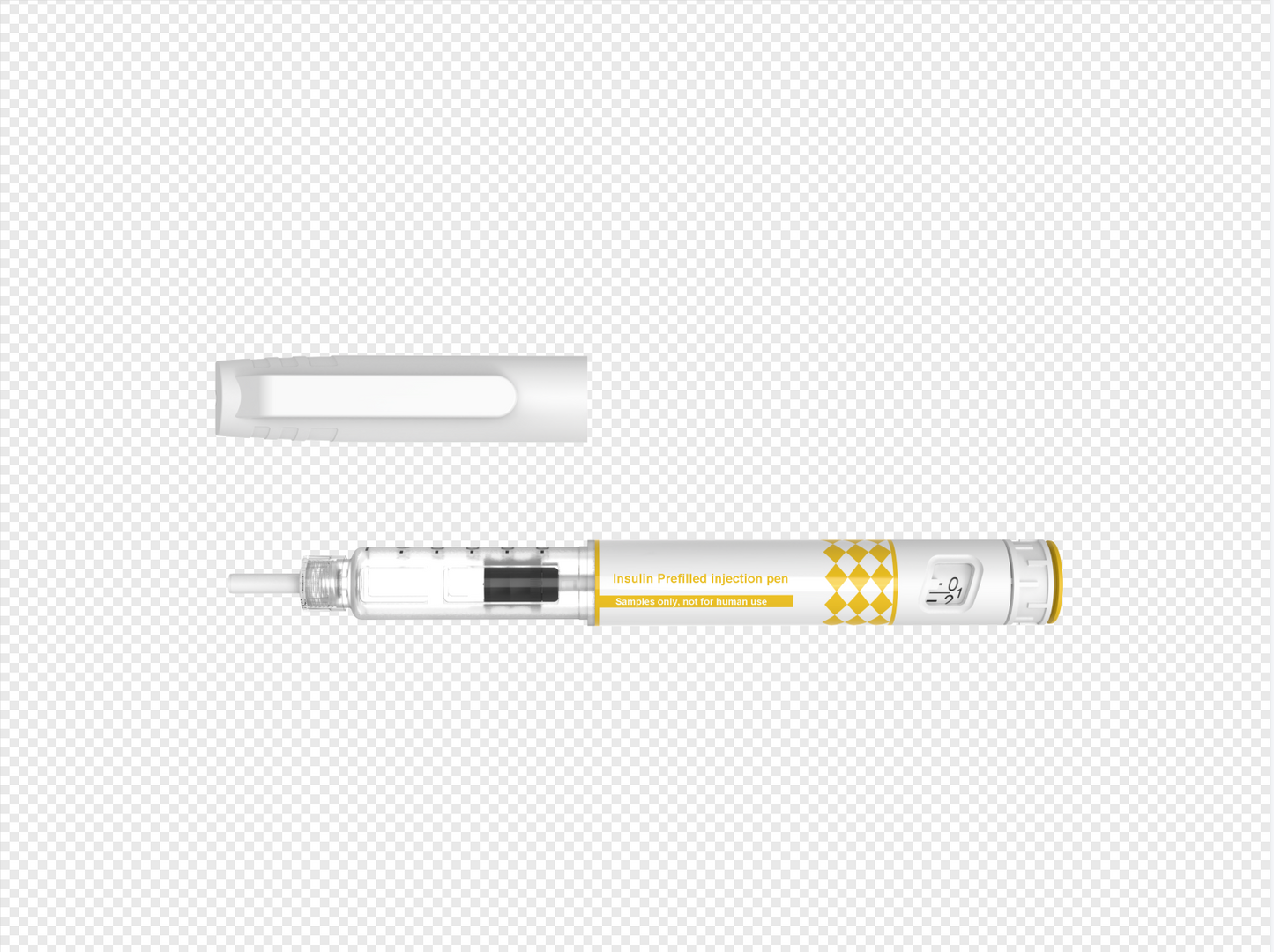 Einweg-HGH-Pen für 3-ml-Glaskartusche