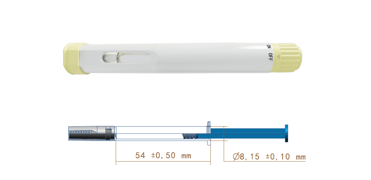 Autoinjektor für 1ml PFS